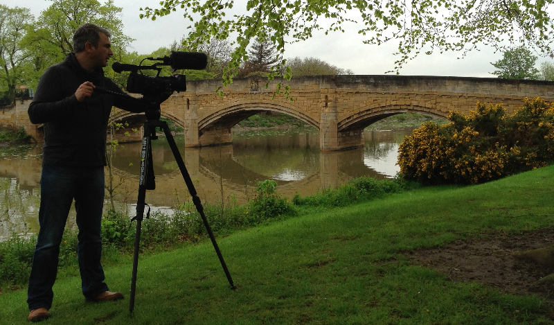 Cameraman at work